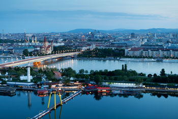 Vienna Austria skyline